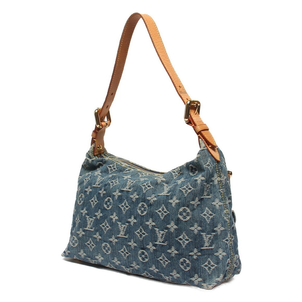 Louis Vuitton Denim Bag Shoulder Baggy Mongram